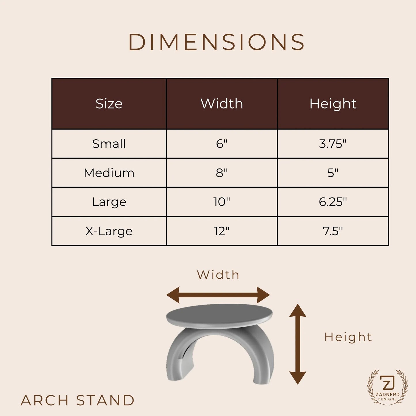 Arch Pland Stand