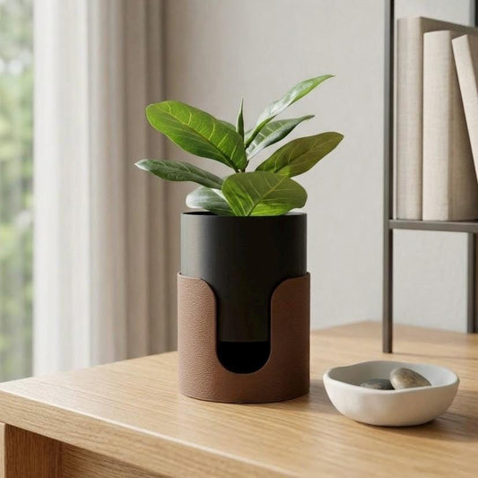 Textured Cradle Planter