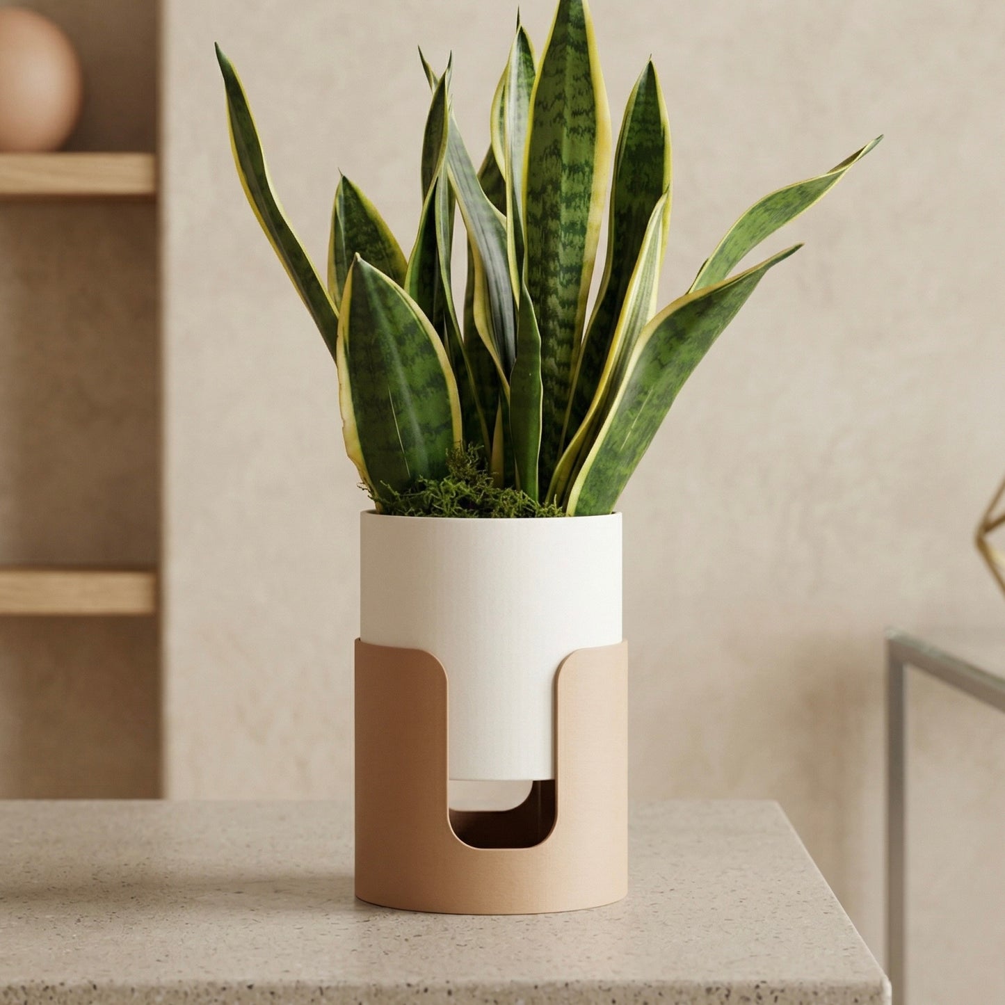 Smooth Cradle Planter
