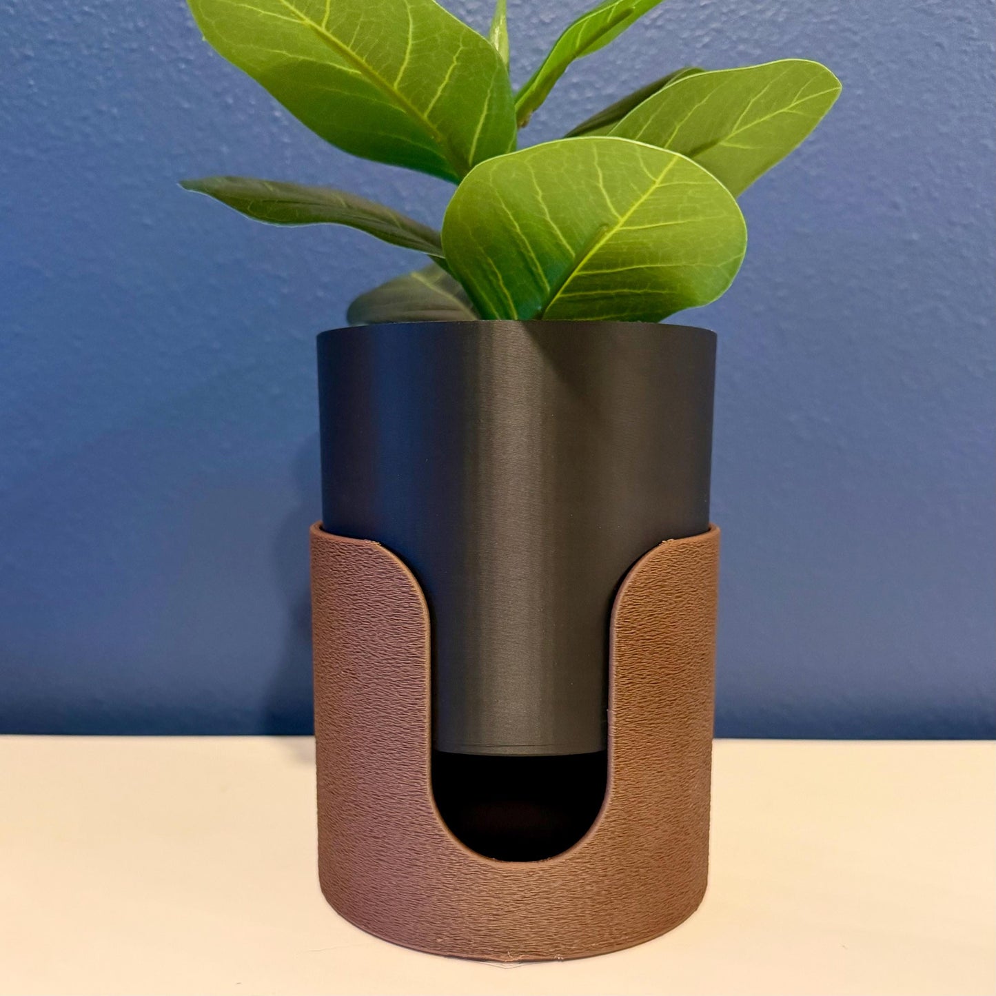 Textured Cradle Planter