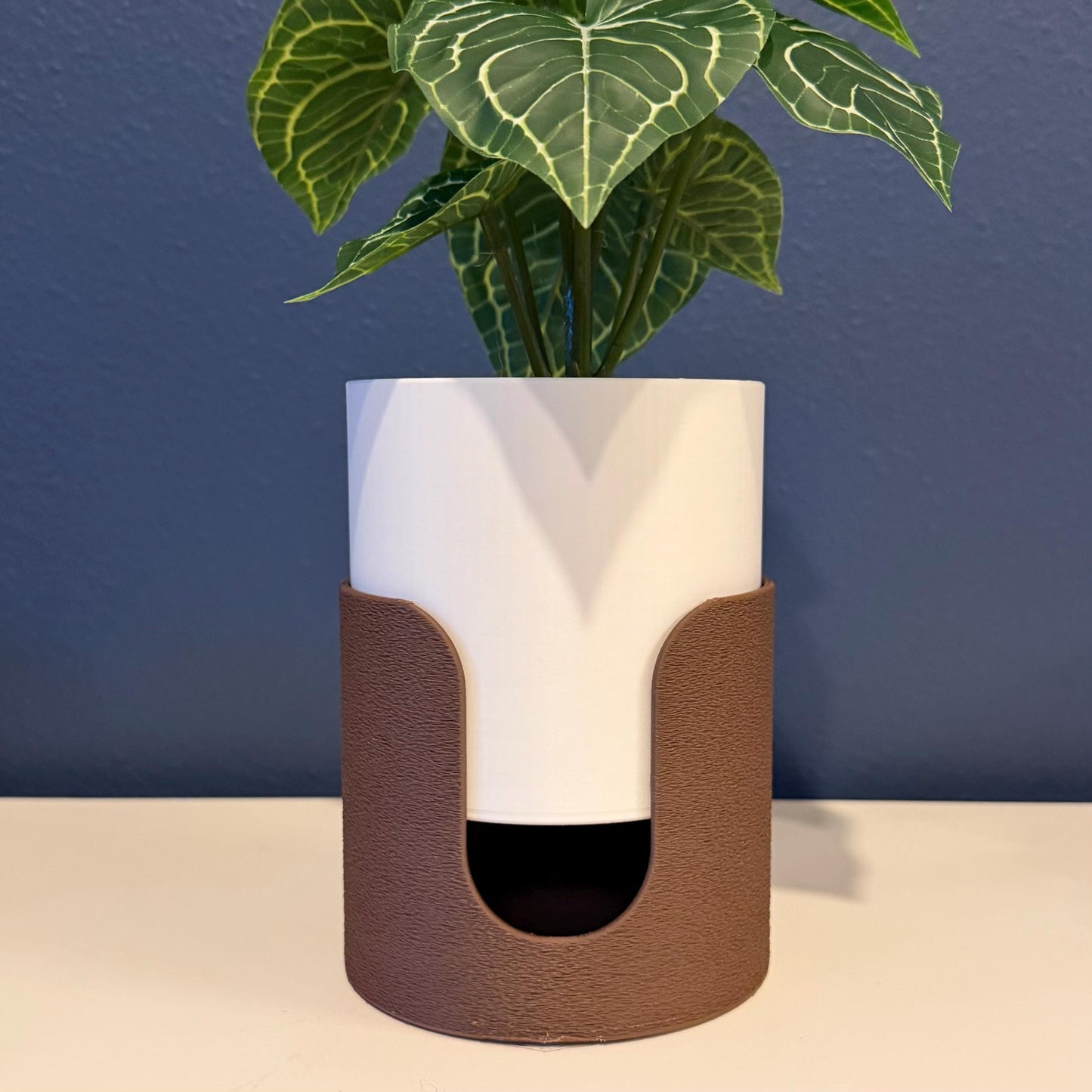 Textured Cradle Planter