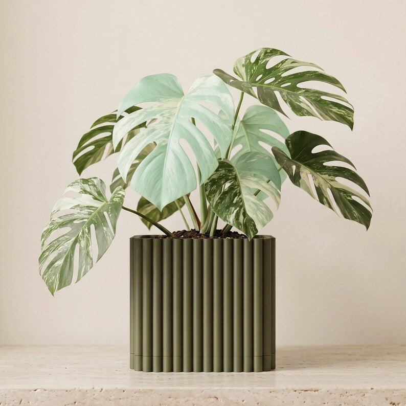 Palo XL Square Planter - front view