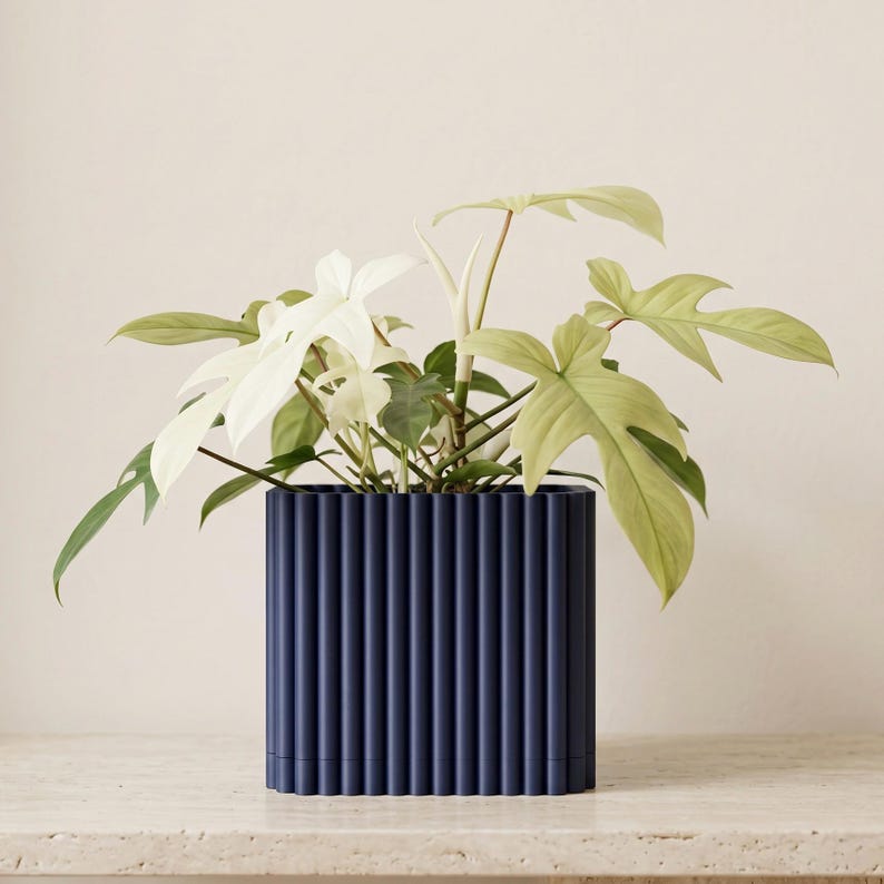 Palo XL Square Planter - angle view